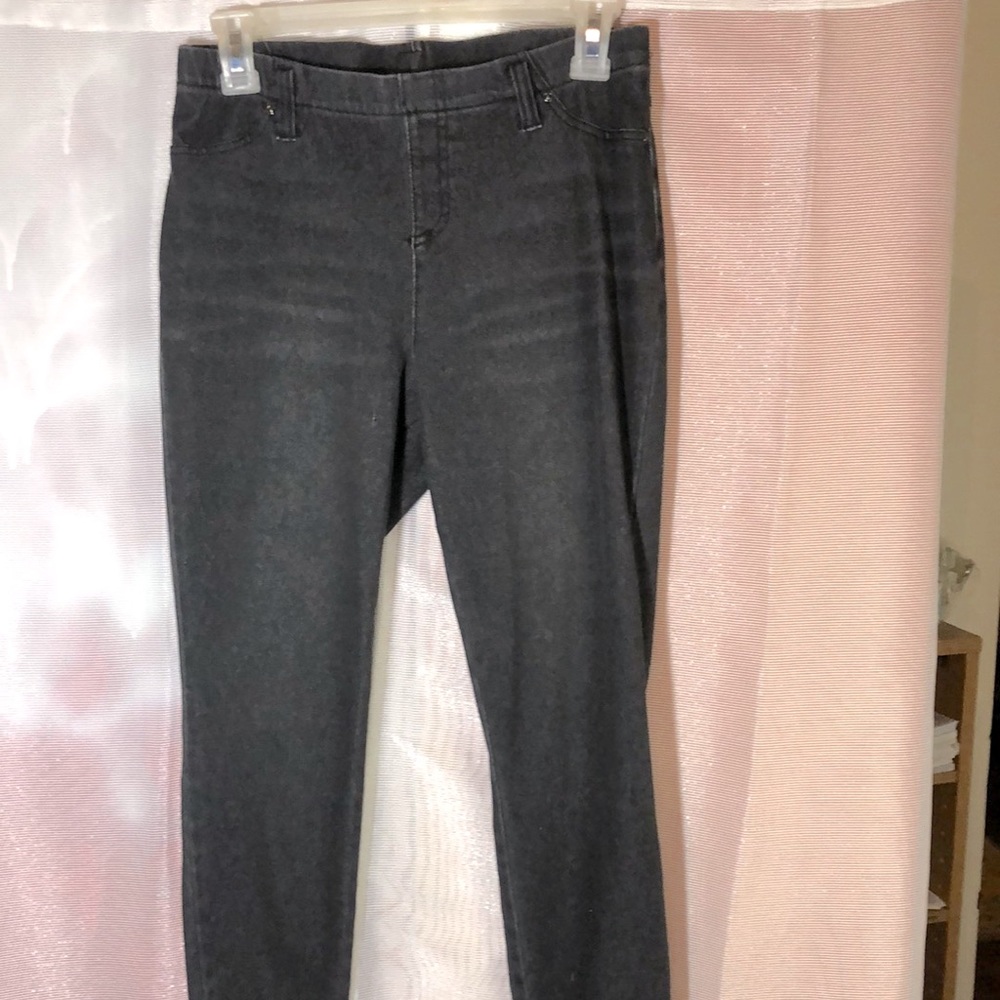 Black jean jeggings